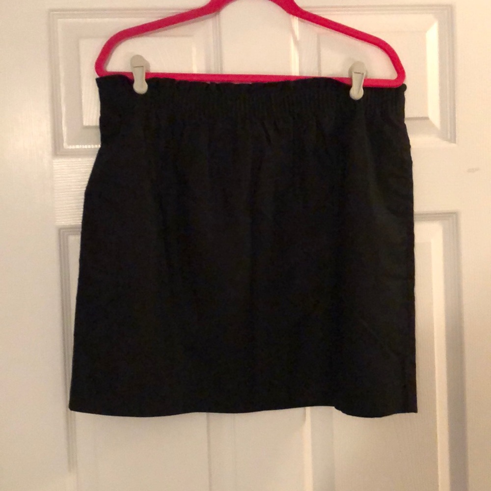 Black Pull On Skirt from J. Crew!